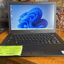 Dell Latitude 7290 Laptop Quad Core 8GB RAM 256GB SSD 11 Pro 12.5” Screen