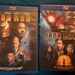 Blu Ray - Ironman AND Ironman 2