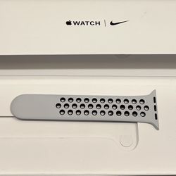 45mm Apple Watch Nike Sports Band S/M Half Only Grey Anthracite Black