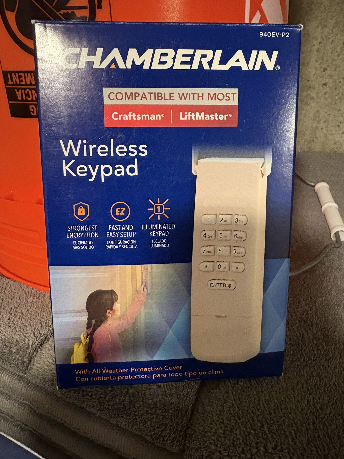 Garage Door Opener Keypad