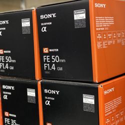 Sony FE 50mm F1.4 GM