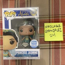 Funko Pop! Disney #541: Princess Jasmine  (Diamond) w/ soft protector