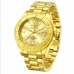 Invicta Pro Diver Men's Watch 69522 37.5MM Gold