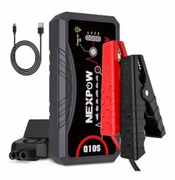 New - NEXPOW Car Jump Starter 2026 Upgraded Car Battery Jump Starter Pack 3000A Peak for Up to 9.0L Gas and 7.0L Diesel Engine 12V Auto Battery starte