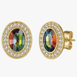 Australian Crystal Stud Earrings 