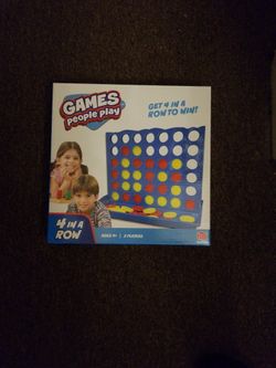 Games People Play (Get 4 In A Row To Win)