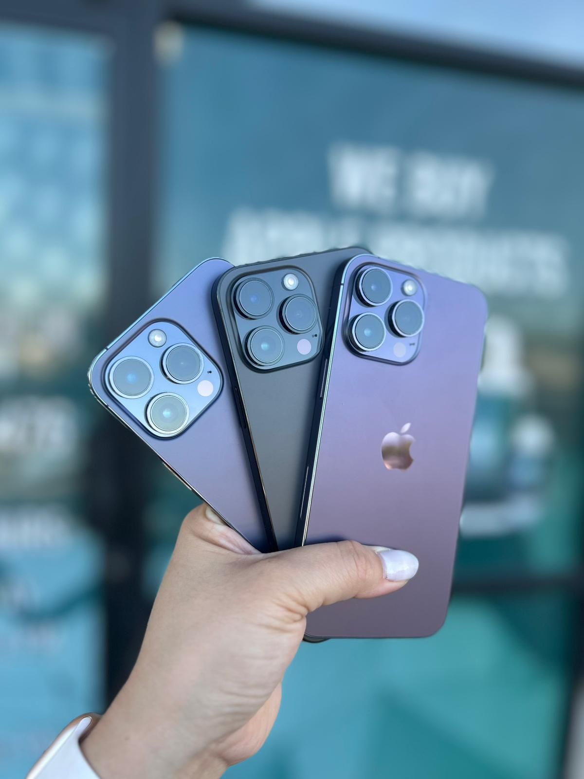 iPhone 14 Pro Max Unlocked 128Gb Black And Purple
