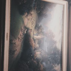 THOMAS KiNKADE Painting Extra Large With Frame