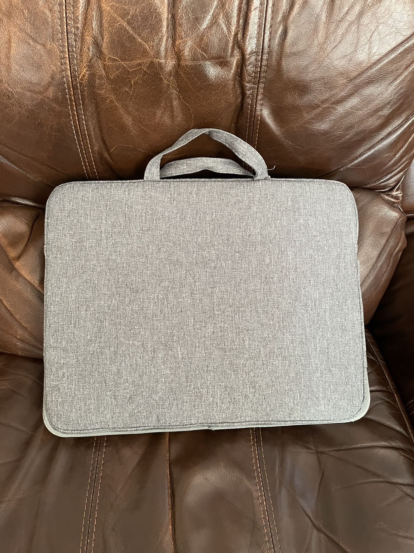 Laptop bag with built-in lap desk
