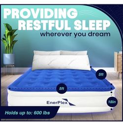ENerplex Queen Air Mattress With Built In Pump 
