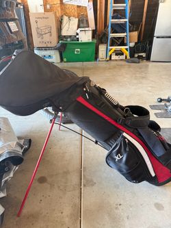 Top flight bag and clubs