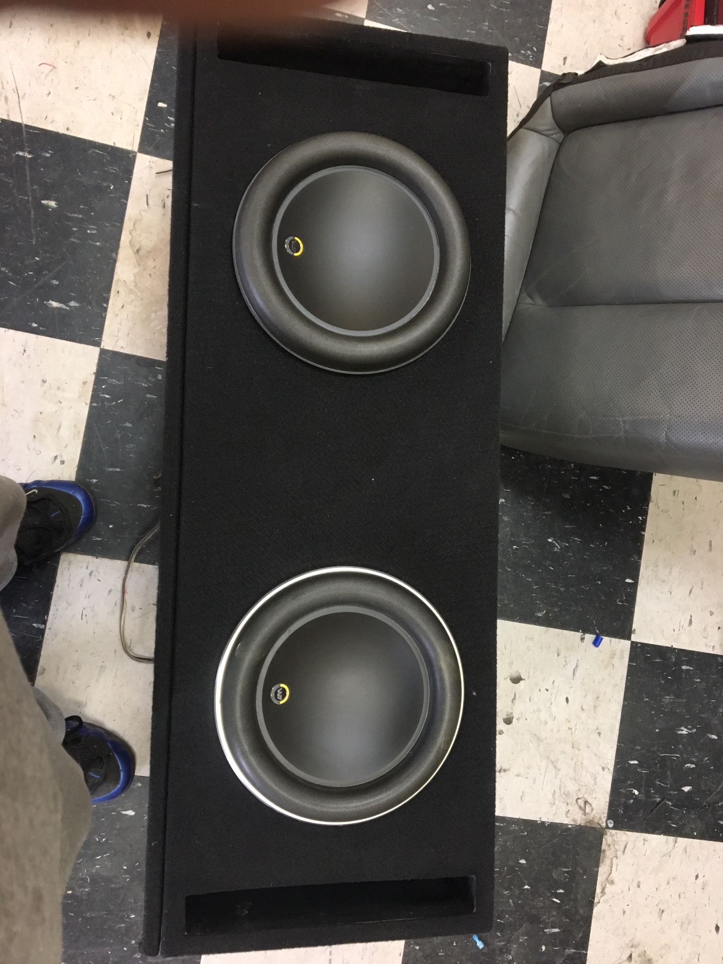 Custom box for 10 W7(without the subs)