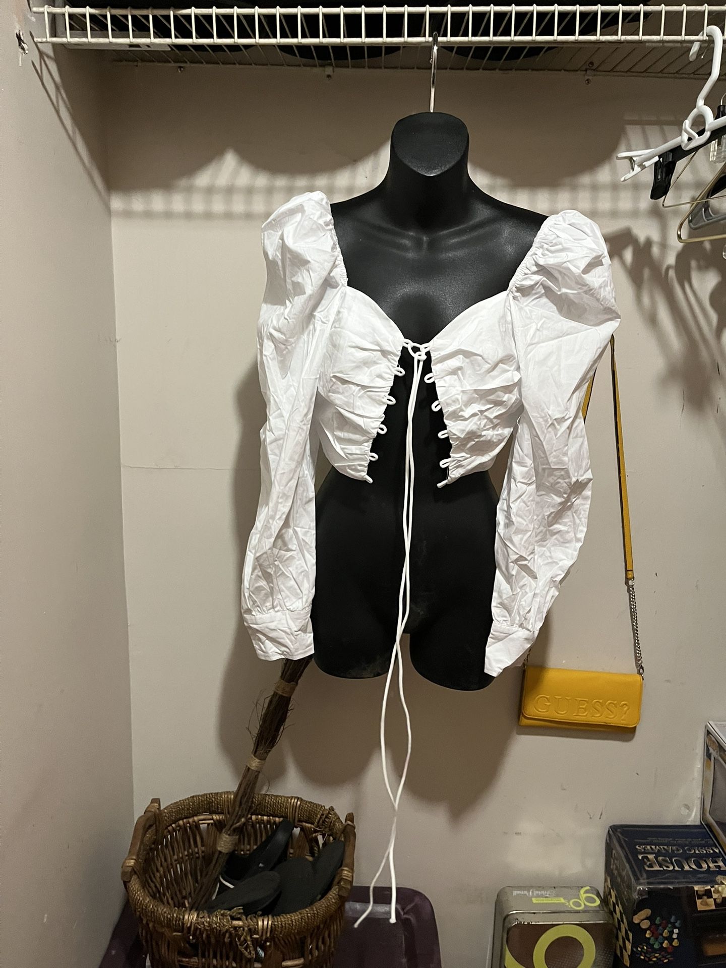 Women’s Brand New Strap Up The Front Blouse