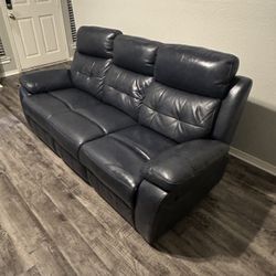 Navy Couch Used 