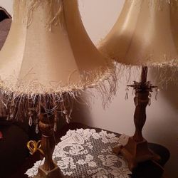 Ivory lamps