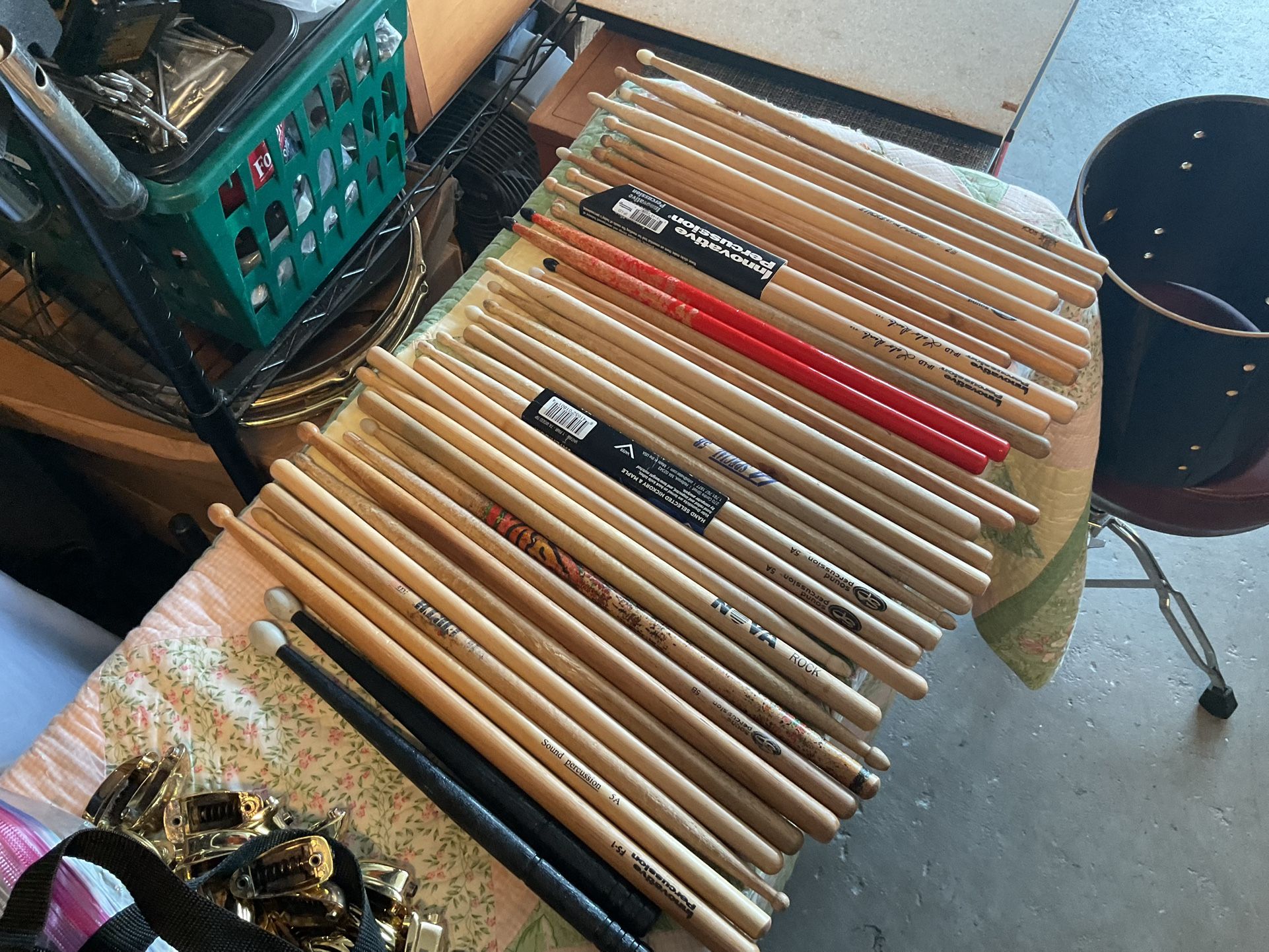 Misc. Drum Sticks Pickup @ Kempsville library in Virginia Beach or Bingo City in Yorktown.