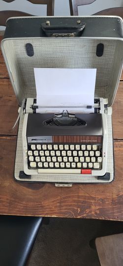 K Mart Manual Typewriter