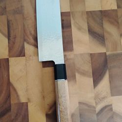 Custom-made Japanese Nakiri Chef Knife 