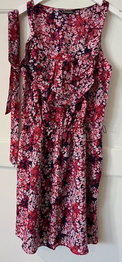 Express Floral Dress with Pockets - Size M