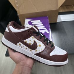 Nike SB Dunk Low Supreme Qs Barkroot Brown Size 12 Men