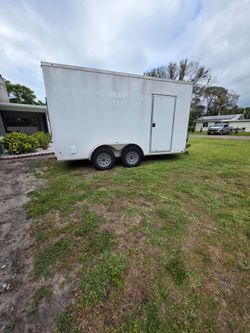 Enclosure trailer 7x14