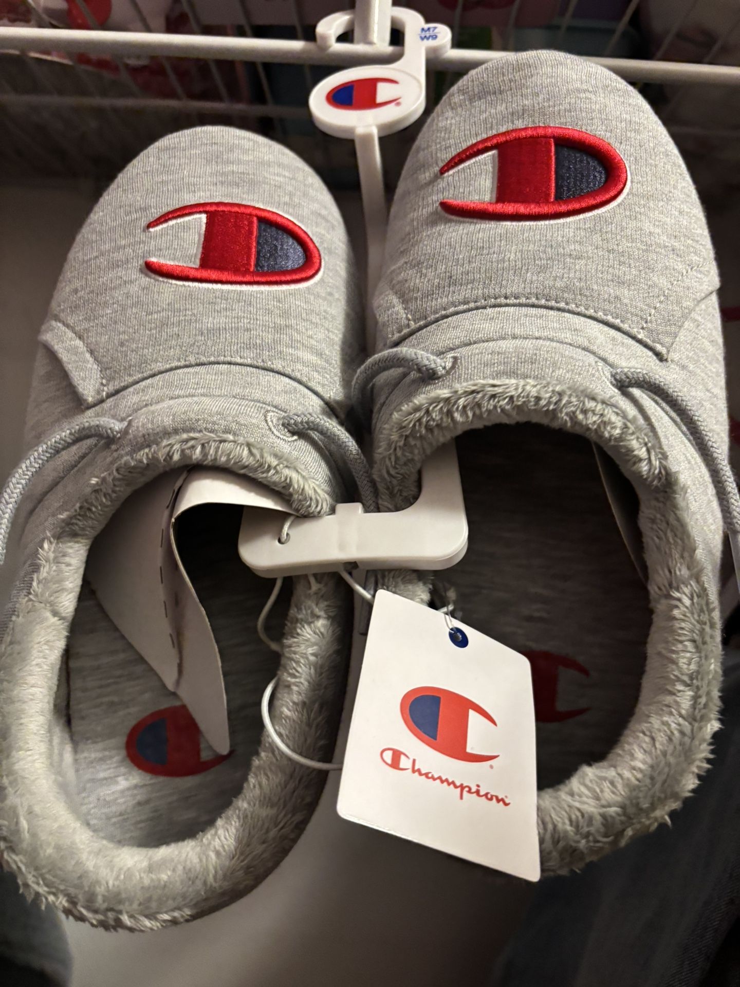 Champion Adult University Unisex Slippers - GRAY W/9-M/7