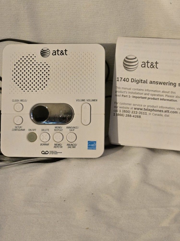 At&t Digital Answering Machine