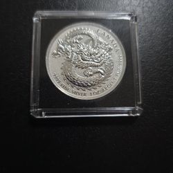 $5 Canada Lucky Dragon 1 oz Silver 