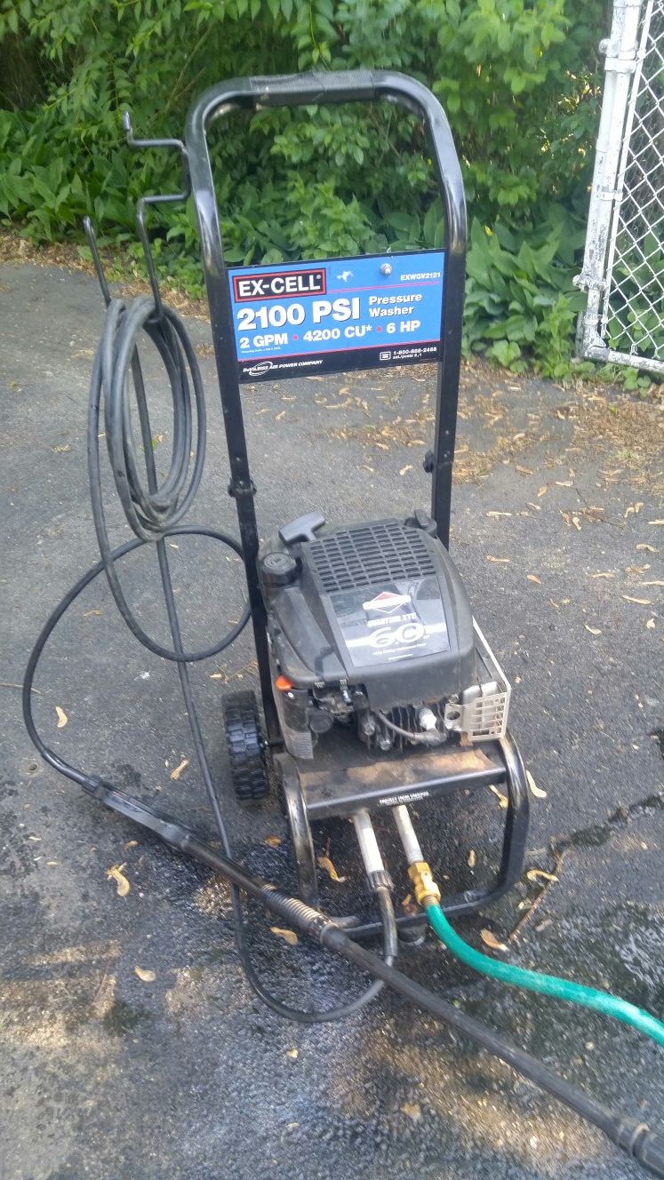 Excell pressure washer