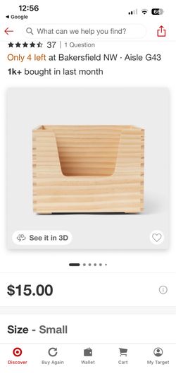 Wooden box
