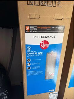 Brand new natural gas water heater. I sell them all the time my last one left. Brand new natural gas water heater. I sell them all the time my last on