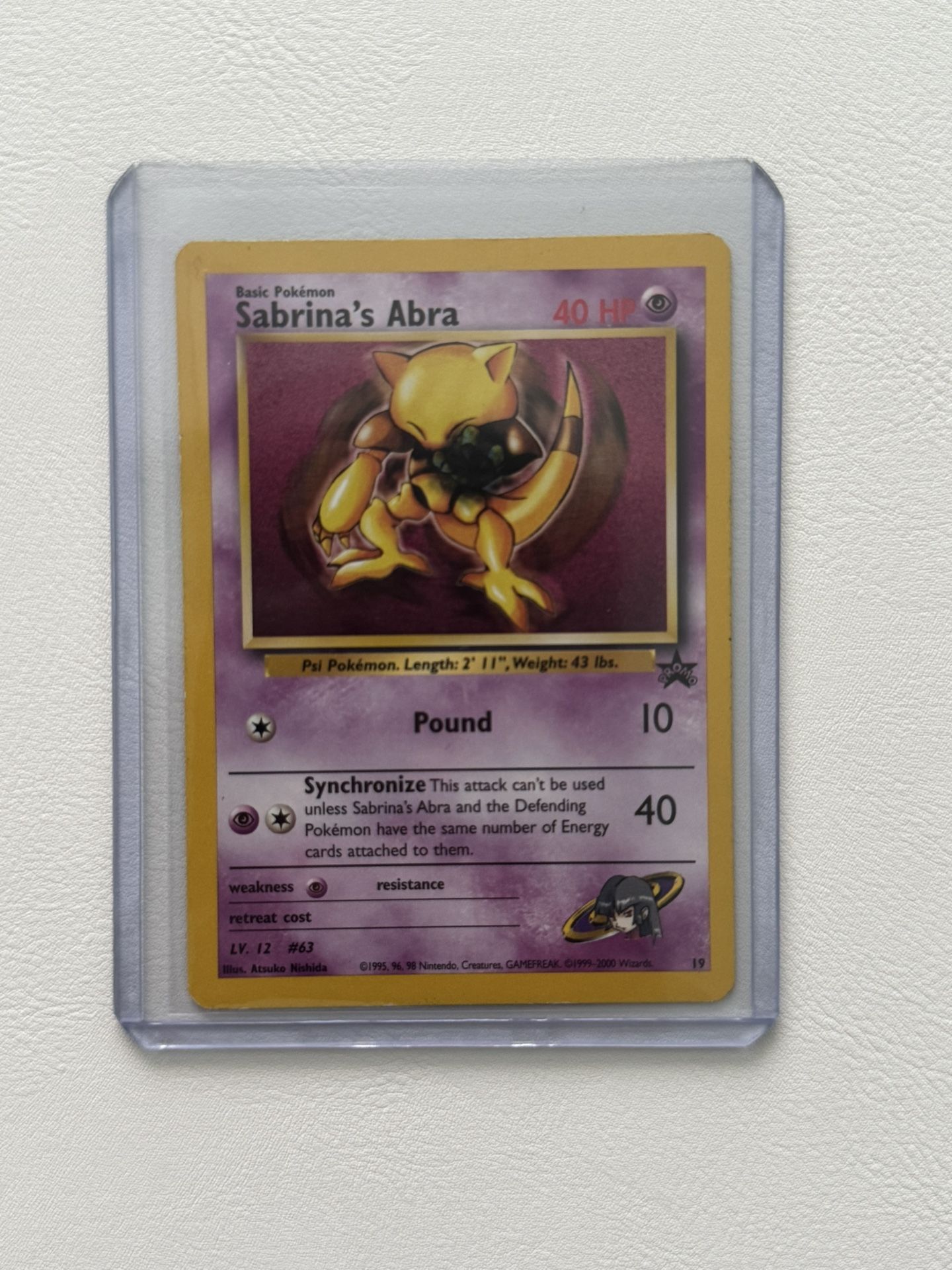 Sabrina’s Abra (WoTC Promo)