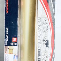 Lot Of 2 New Surface Shields (1) 36" x 200' & (1) 36" x 500' Carpet Shields