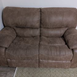 Great Condition, Barely Used, Comfy Brown Couch 