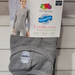 Women's Waffle Crew Thermal Long Sleeve Tops $7 each( Various Sizes Available Please See Description)