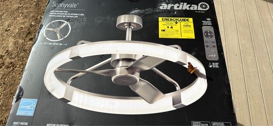 Artika Sunnyvale 28" LED Ceiling Fan