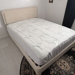 Queen Nectar Mattress And Frame