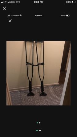 Crutches - new , manufactured by  ‘ Swing Link’