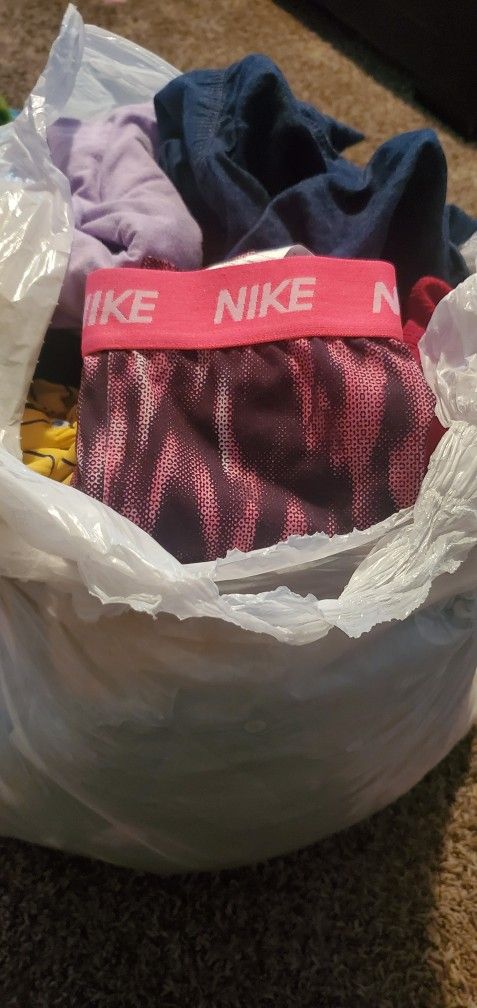 Bag Of Girls Clothes