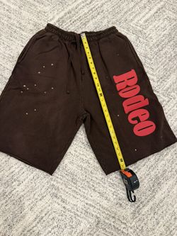 Travis Scott Young Thug CJ X Sp5der Days Before Rodeo Shorts NEW Size Large