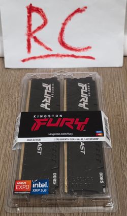 Kingston Fury 32GB (2x16GB) DDR5-6000 CL30 - KF560C30BBEK2-32