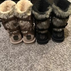 Bearpaw Boots  40$ EACH SIZE 9/SIZE 8