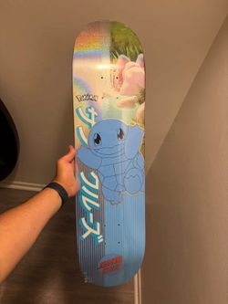 Pokemon Squirtle Skateboard Deck