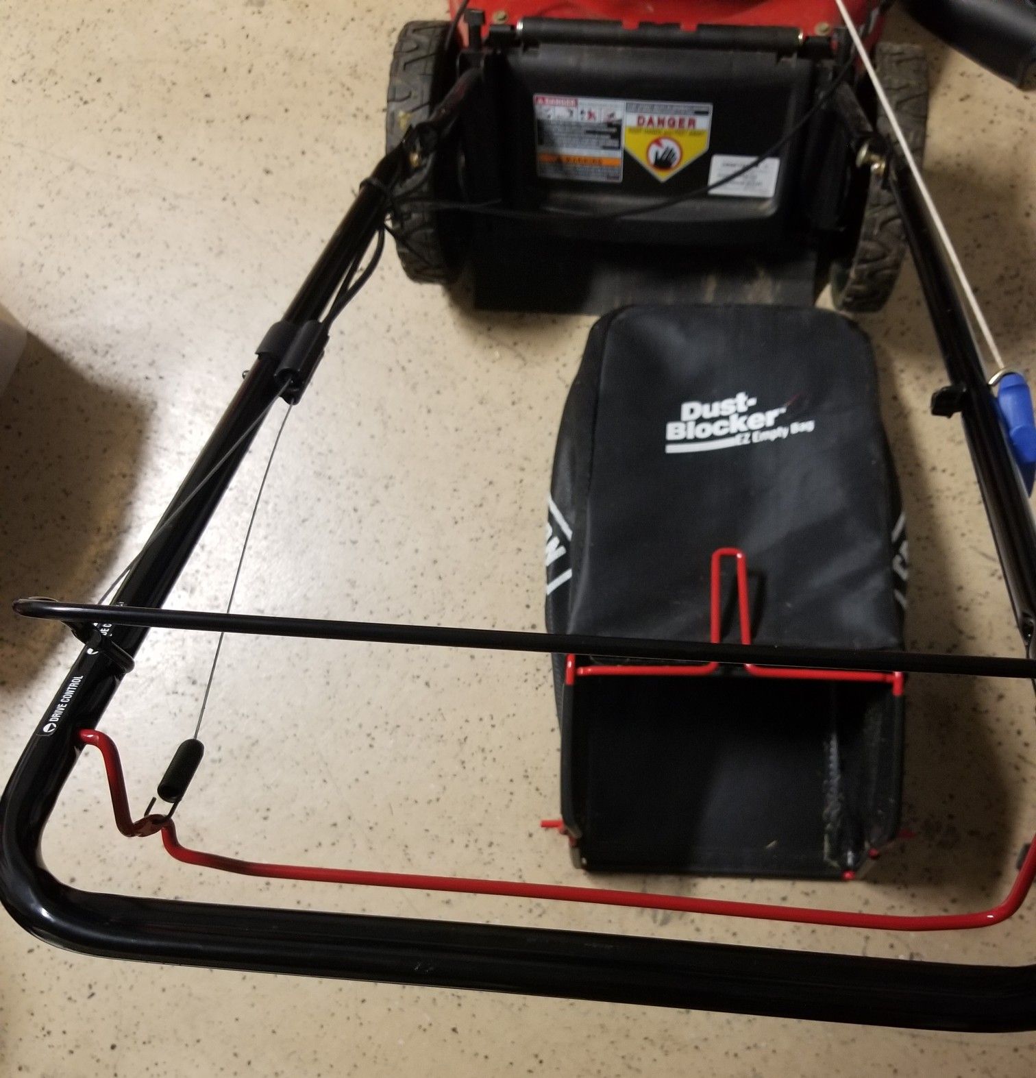 CRAFTSMAN 37705 163cc 21" front wheel drive push lawn mower with high