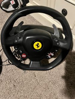 Trustmaster Ferrari Racing Wheel and Pedals