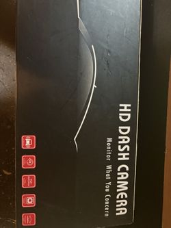New HD Dash Camera - 1080P Night Vision (Open Box)