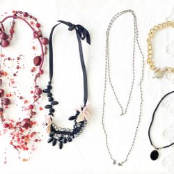 #Authentic 4 Dries Van Noten -Necklaces, 2 Adorina -Necklaces, 2 Julieta Charm Necklaces