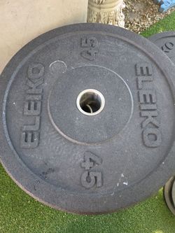 Eleiko 45 lb Bumper Weight Plate 4 piece