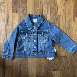 Blue denim Jean jacket for infant