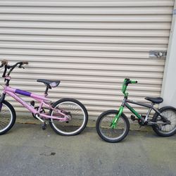 Two Kids Bikes Both For $25